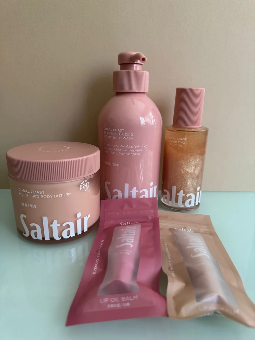 Coral Coast Pink Moisturizing Body Care Set